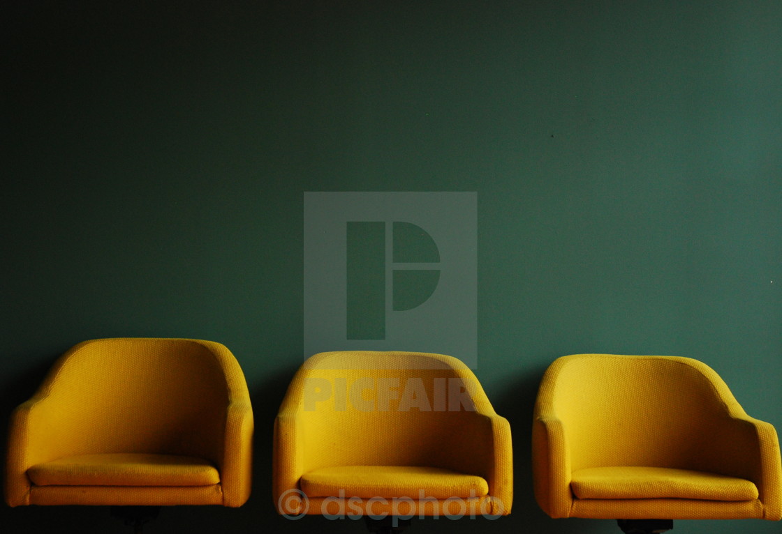 "Waiting Room" stock image