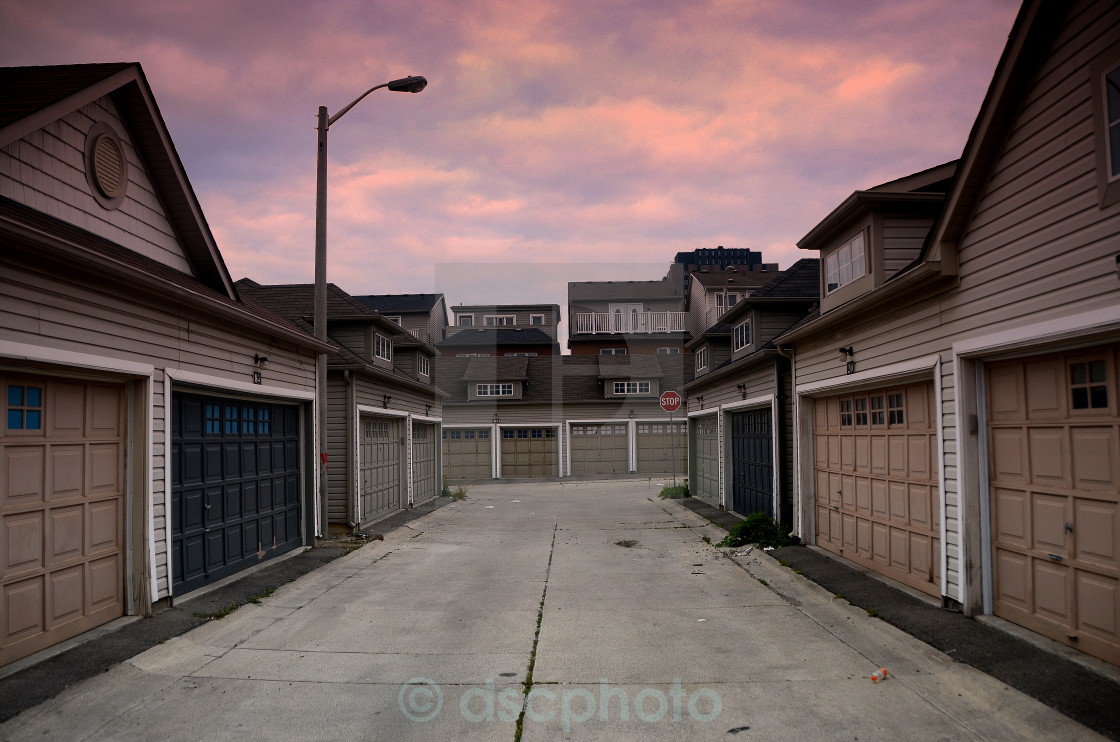 "Alleyway" stock image