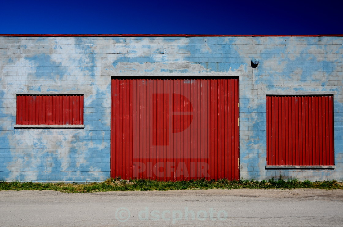 "Industrial Garage" stock image