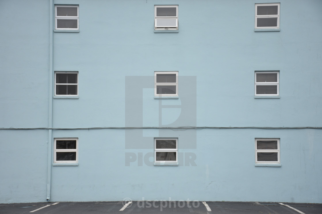 "Nine Windows" stock image