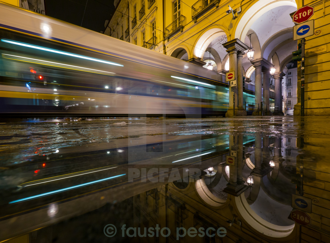 "Riflessioni su Torino 6" stock image