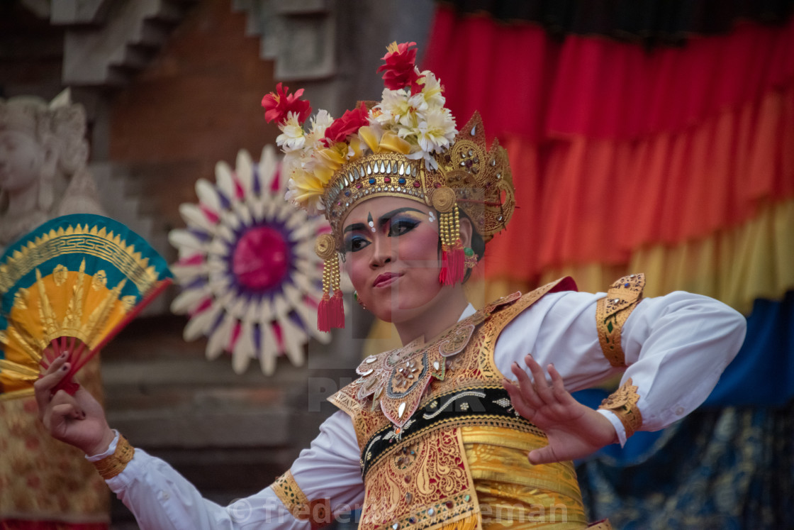 "Balinese Dancer" stock image