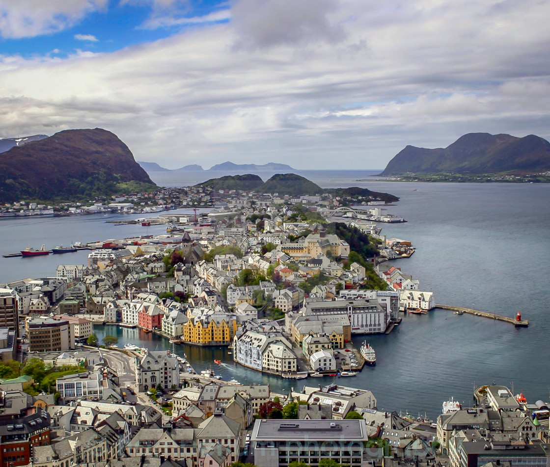 "Ålesund" stock image