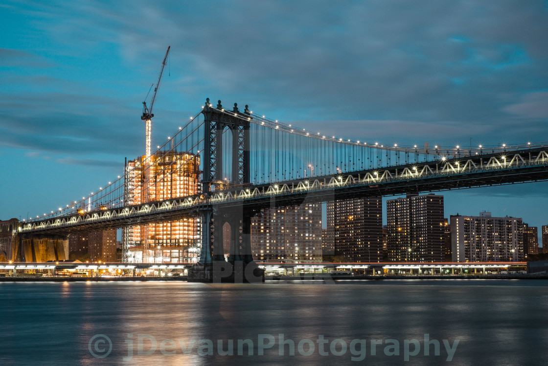 "Manhattan Magic" stock image