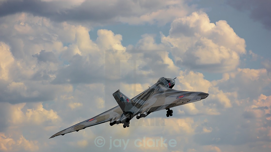 "vulcan xh558" by jay clarke - $14.97 "vulcan xh558" stock image