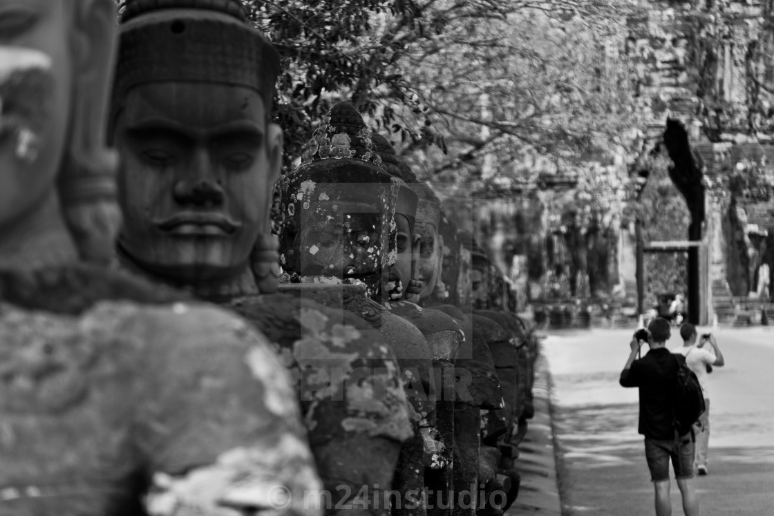 "Path of the Statues" by m24instudio - $18.50 "Path of the Statues" stock image