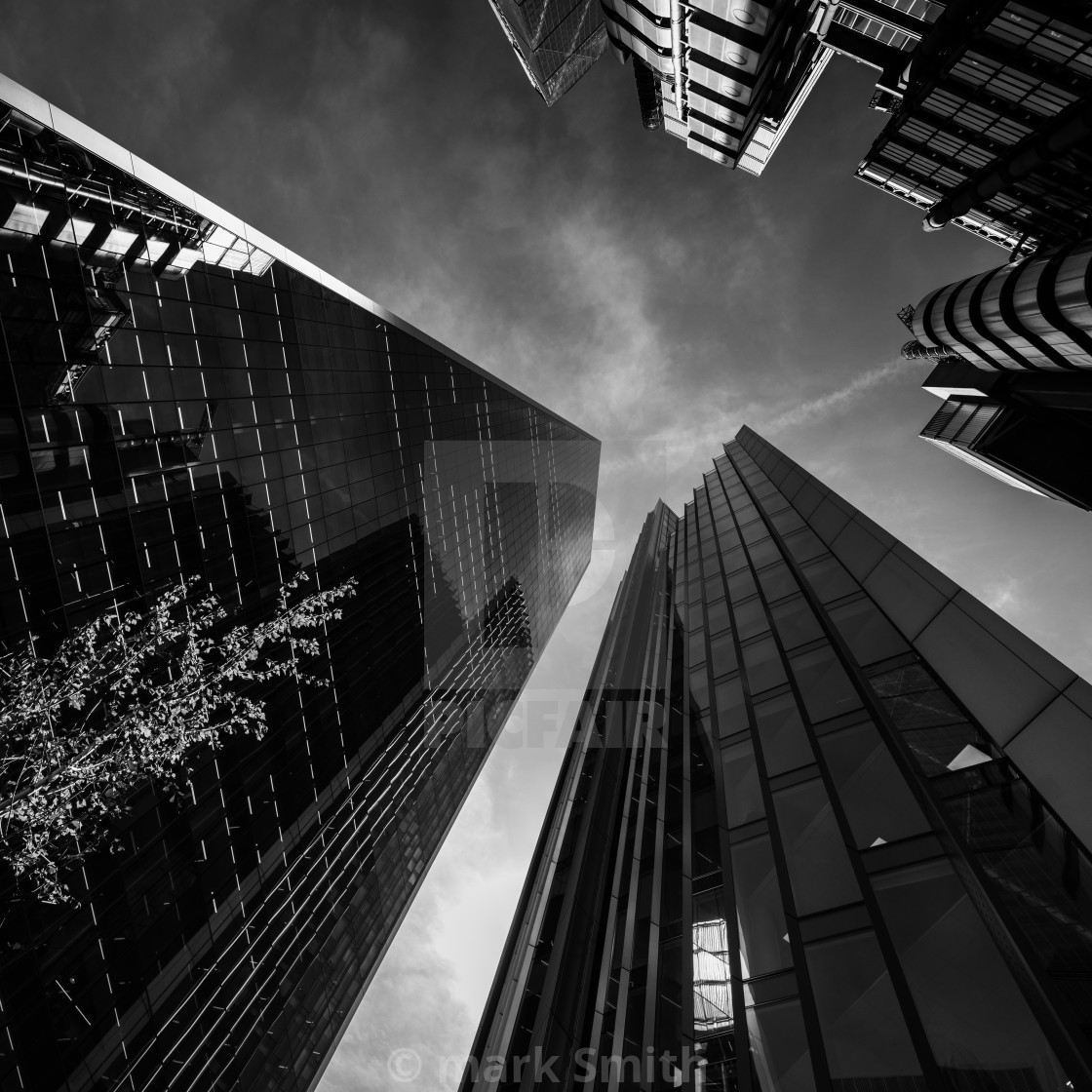 "Office Buildings - City of London" stock image