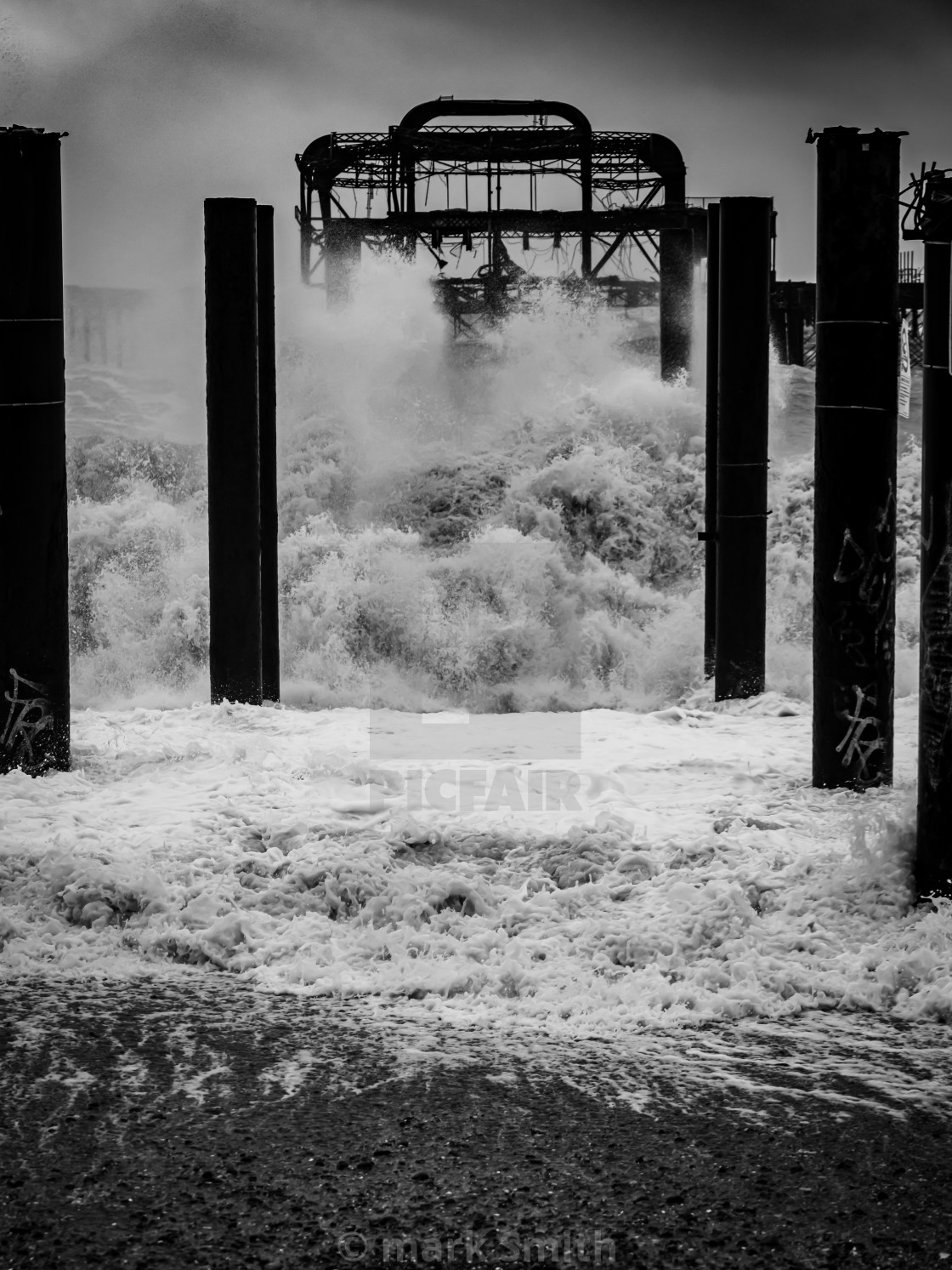 "Brighton Storm" stock image