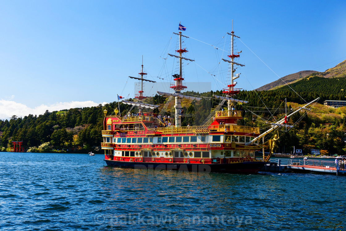 Pirate Ship At Dock Hakone Japan License Download Or Print For 12 40 Photos Picfair