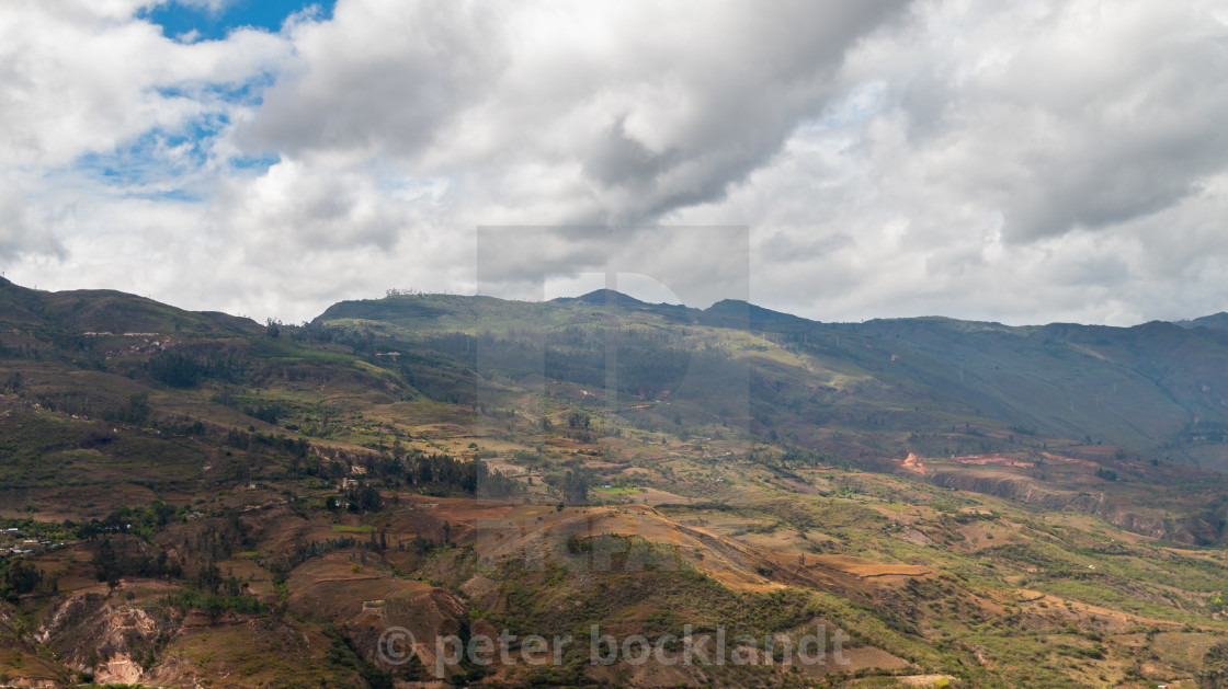 Landscape Of The Andean Mountains In The North Of Peru License Download Or Print For 5 58 Photos Picfair