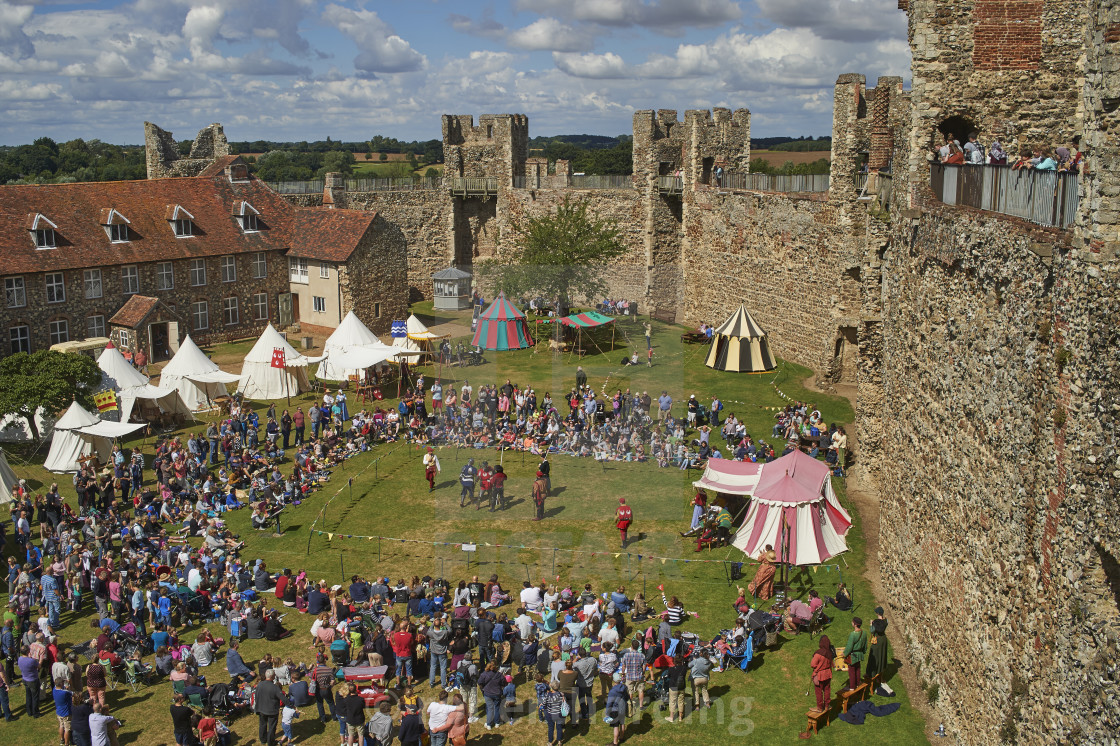 Pageantry Festival At Framlingham Castle Framlingham - 
