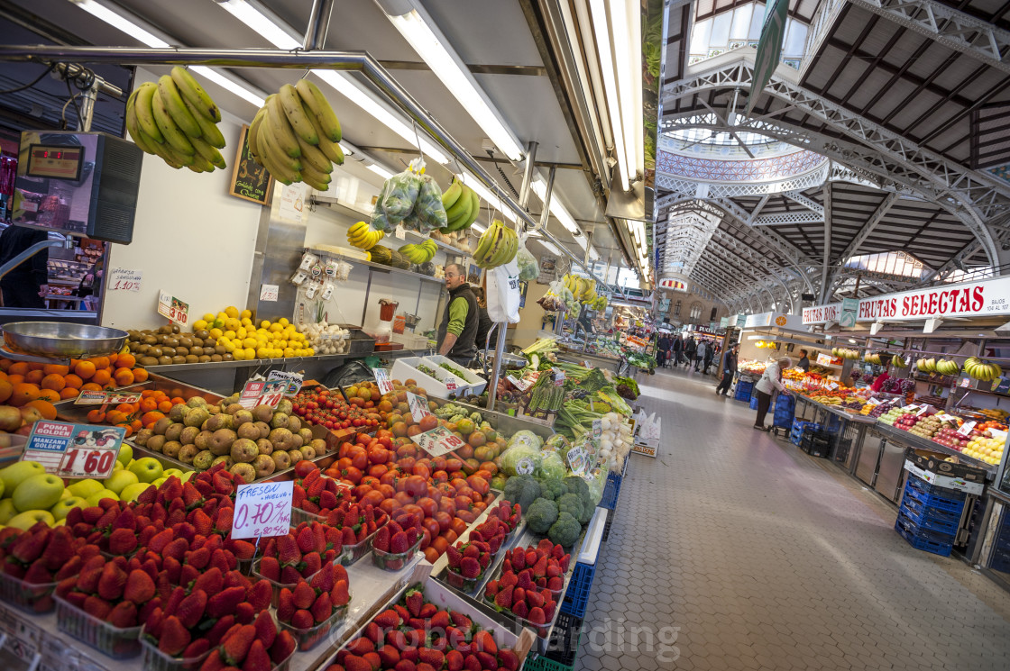 Central Market Valencia Spain Europe License Download Or Print For 79 84 Photos Picfair