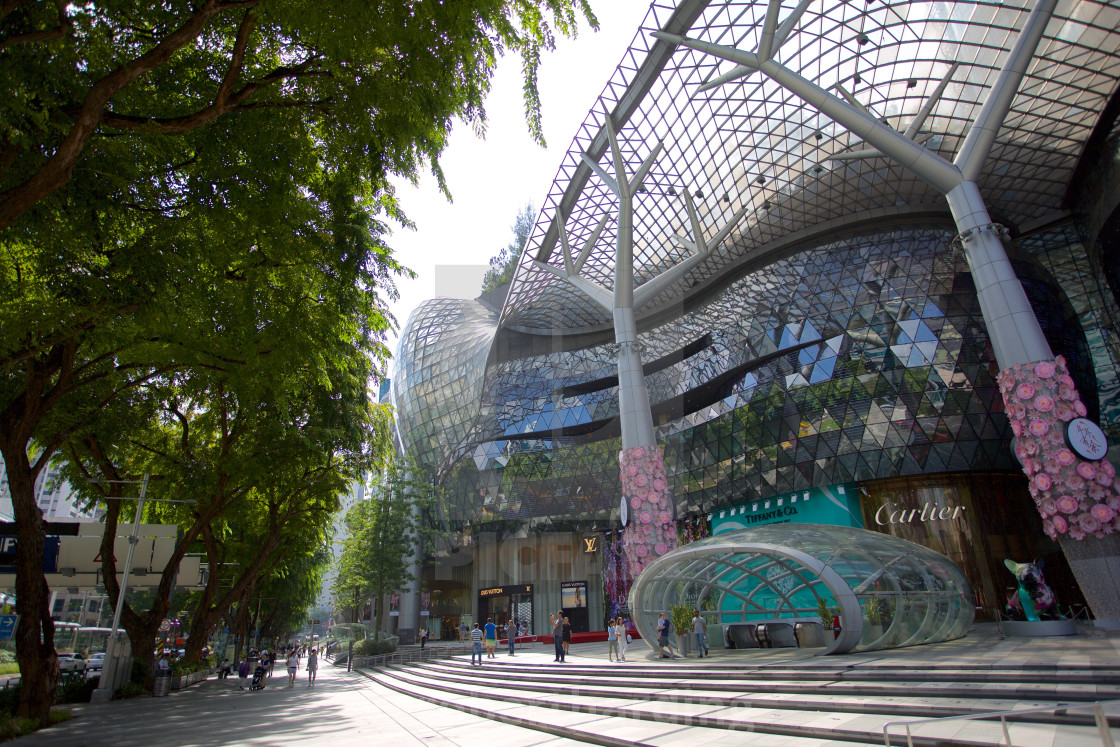 Asia South Asia Singapore Ion Orchard Shopping Mall On Orchard