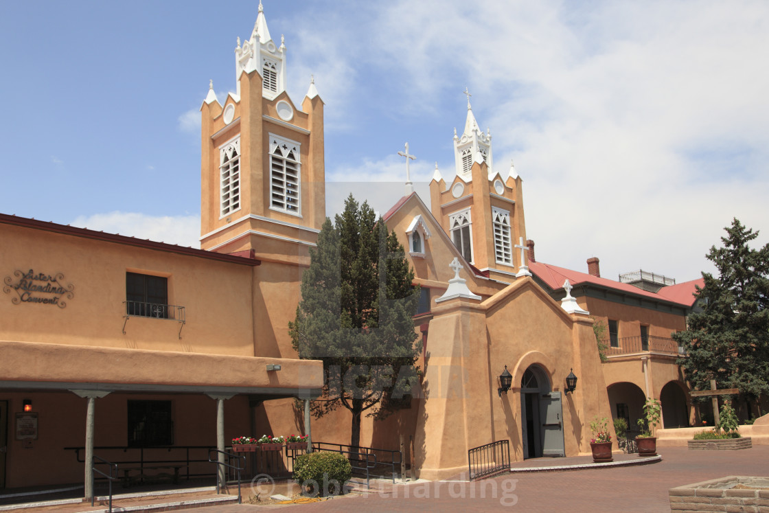 San Felipe De Neri Church Old Town Albuquerque New Mexico Usa