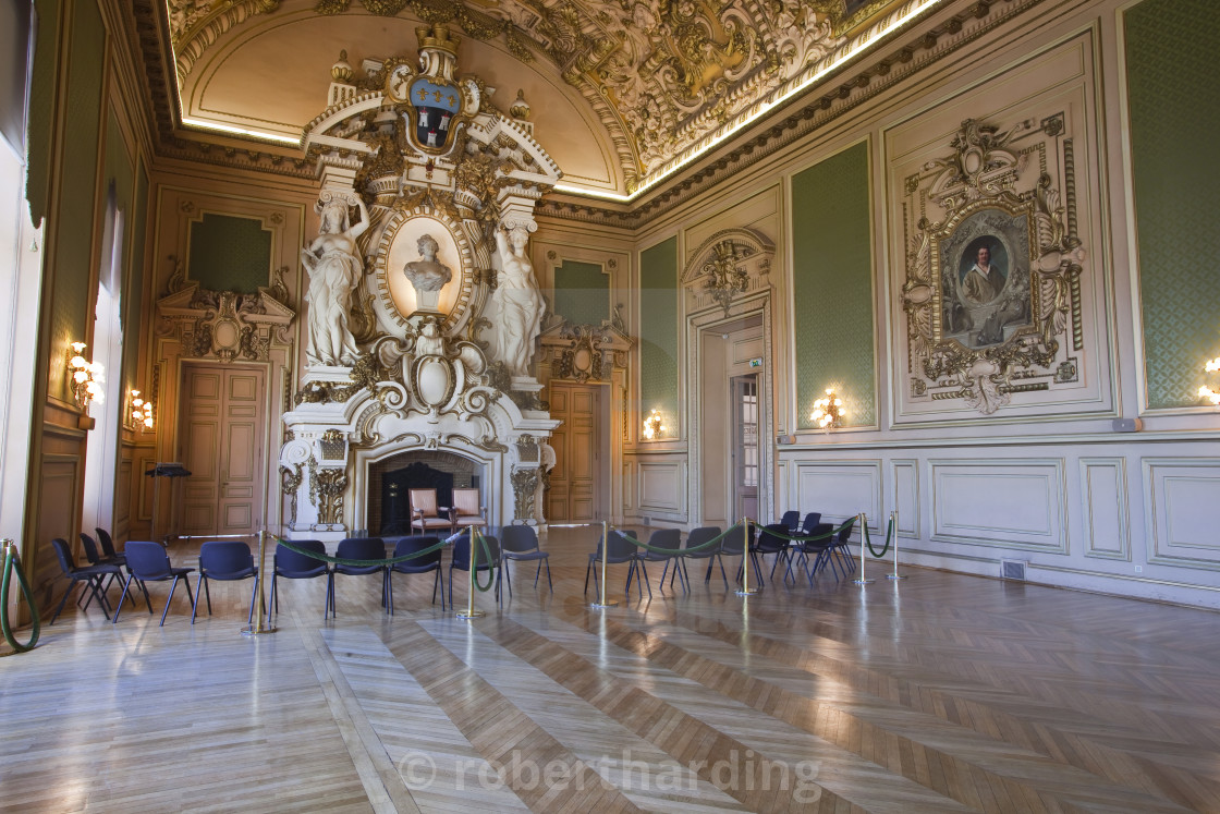 The Interior Of The Hotel De Ville Town Hall Of Tours