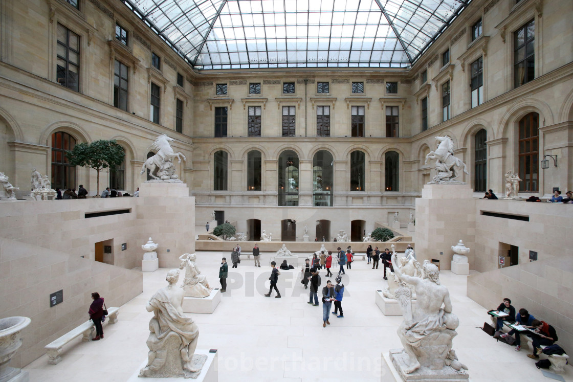 Image result for louvre museum inside