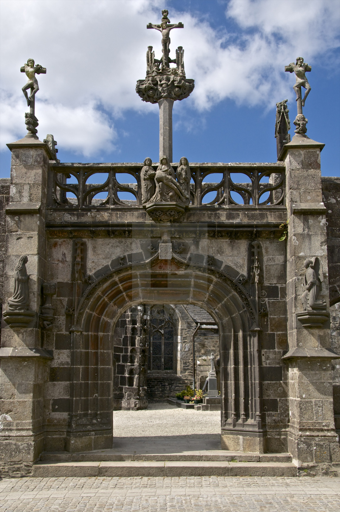 Monumental Gate Flamboyant Style 16th C Detail La Martyre Church License Download Or Print For 79 84 Photos Picfair