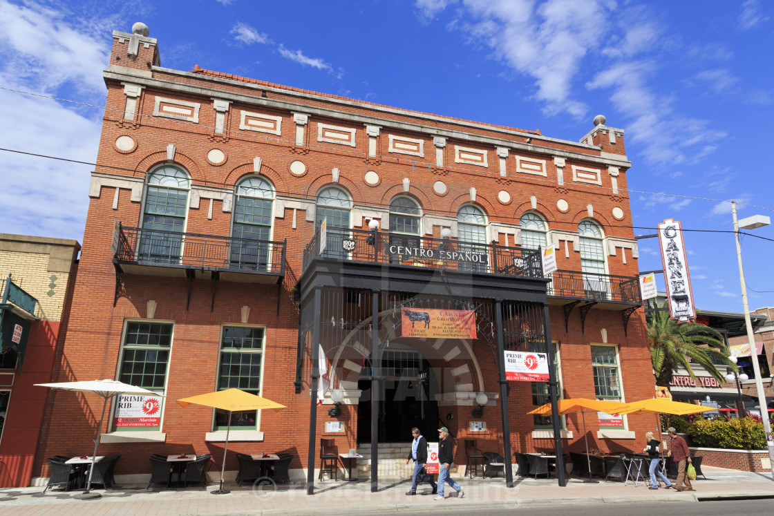 Ybor City Historic District Tampa Florida United States Of