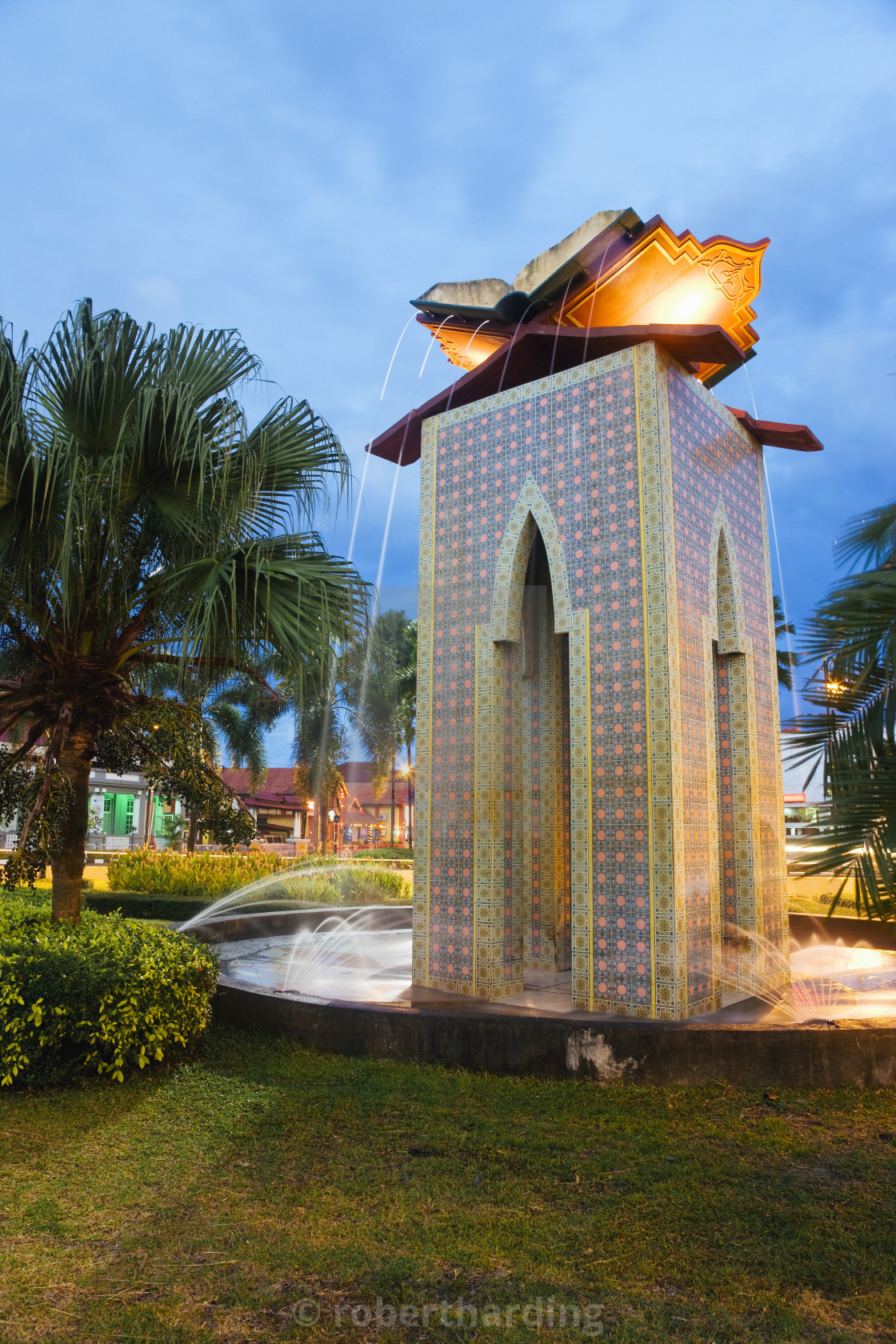 "Asia, Malaysia, Kelantan State, Kota Bharu, cental park and museum Negeri..." stock image