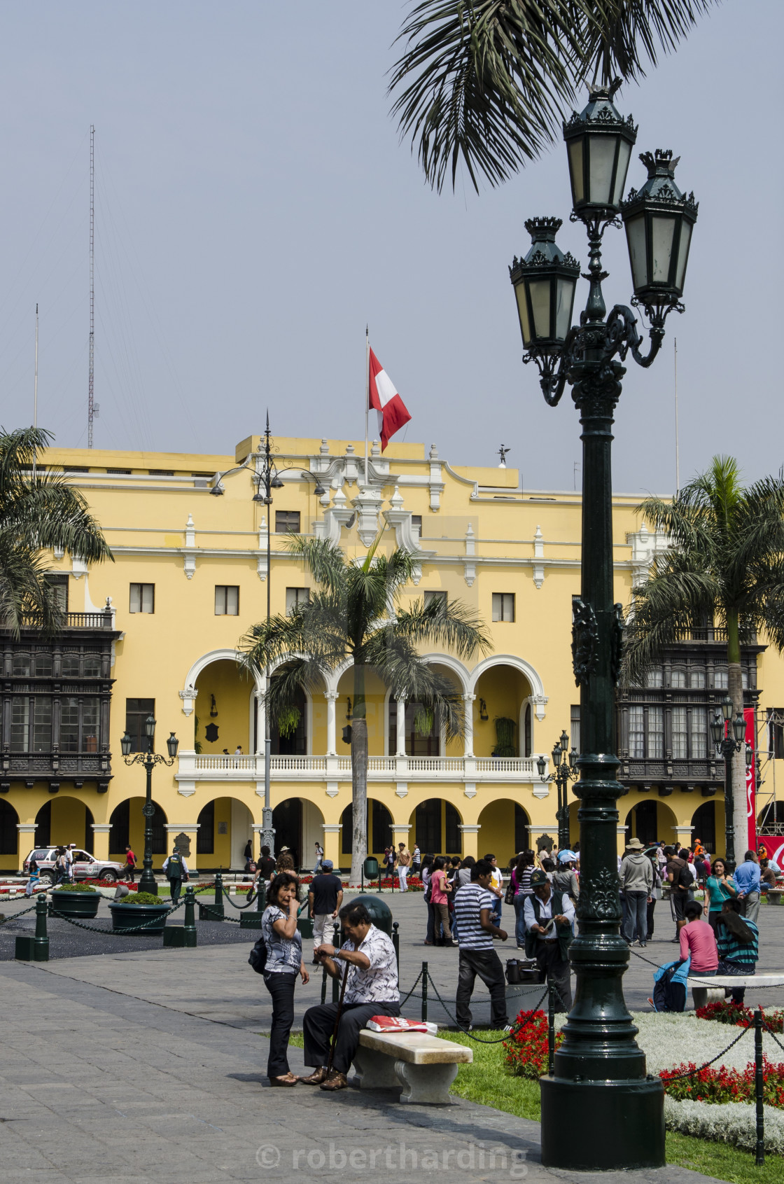 Municipal Palace Of Lima Plaza De Armas Lima Peru South America License Download Or Print For 79 84 Photos Picfair