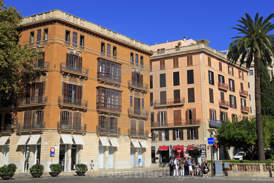 Plaza De La Reina Palma De Mallorca Majorca Belearic Islands