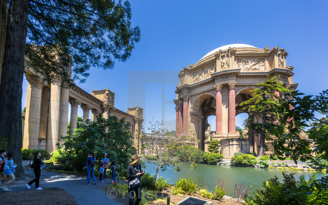 View Of Palace Of Fine Arts Theatre San Francisco California