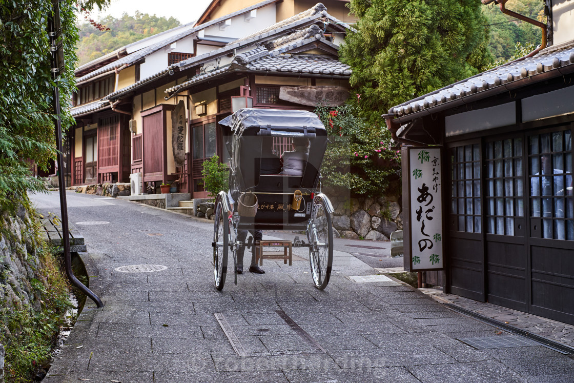 Saga Toriimoto Is A Narrow Preserved Historical Street In Arashiyama Kyoto License Download Or Print For 79 84 Photos Picfair