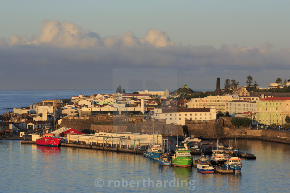 Fishing Boats Ponta Delgada City Sao Miguel Island Azores Portugal Europe License Download Or Print For 79 84 Photos Picfair