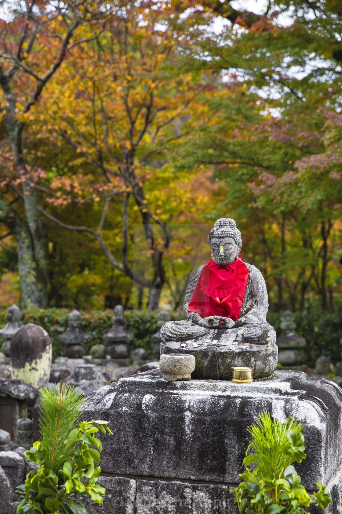 Japan Kyoto Arashiyama Adashino Nenbutsu Ji Temple License Download Or Print For 79 84 Photos Picfair