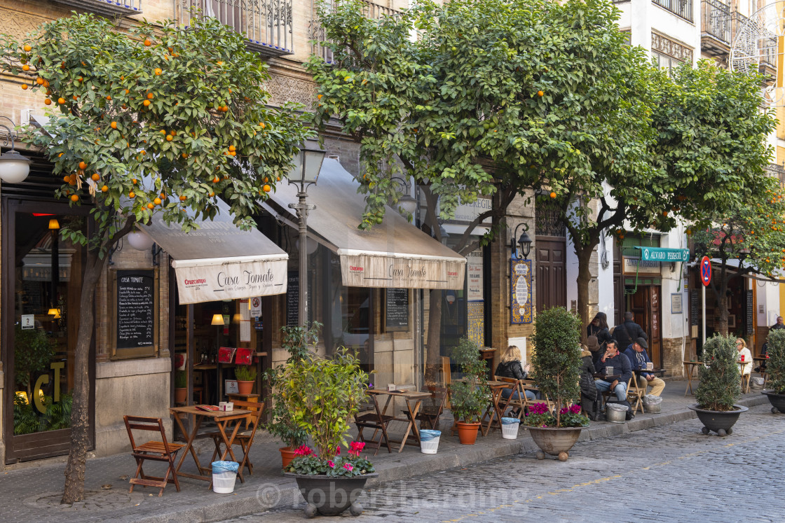 Cobbled Streets Of Seville Andalusia Spain Europe License Download Or Print For 79 84 Photos Picfair