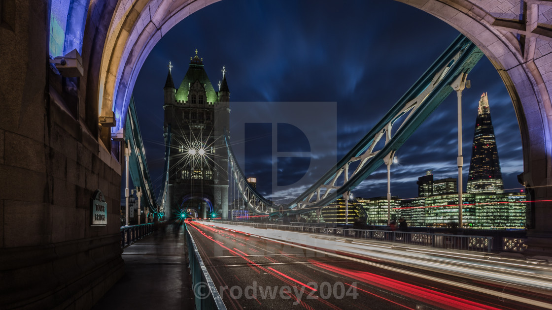 "A View On Tower Bridge" stock image