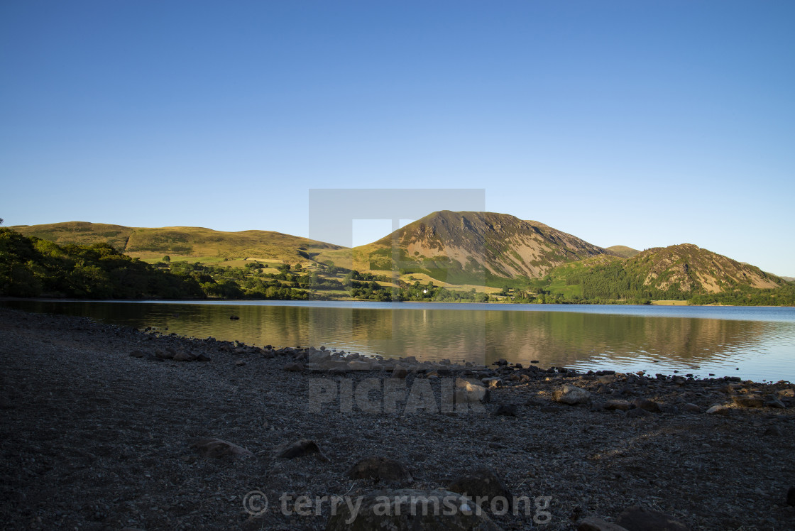 "ennerdale water" stock image