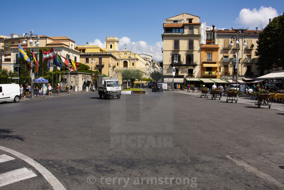 "sorrento main square" stock image