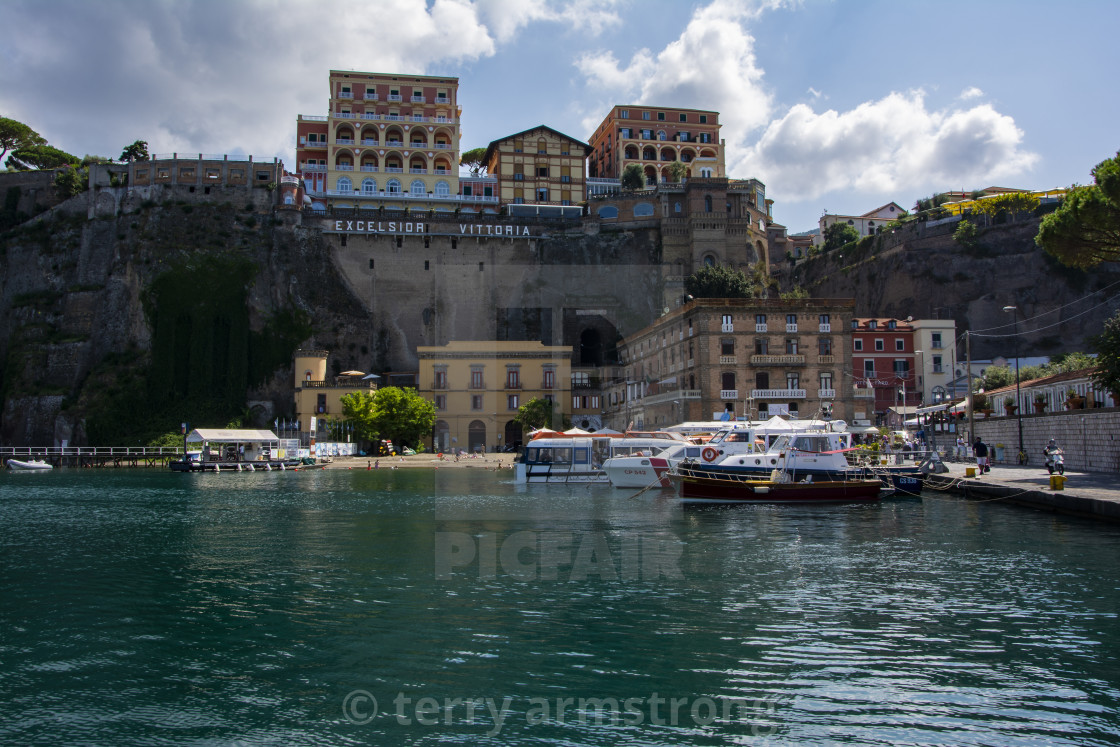 "sorrento harbour" stock image