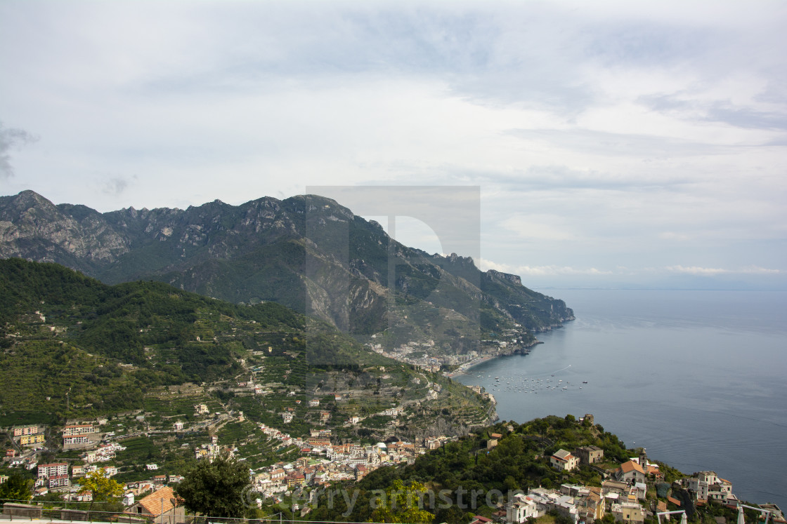 "amalfi coast italy" stock image