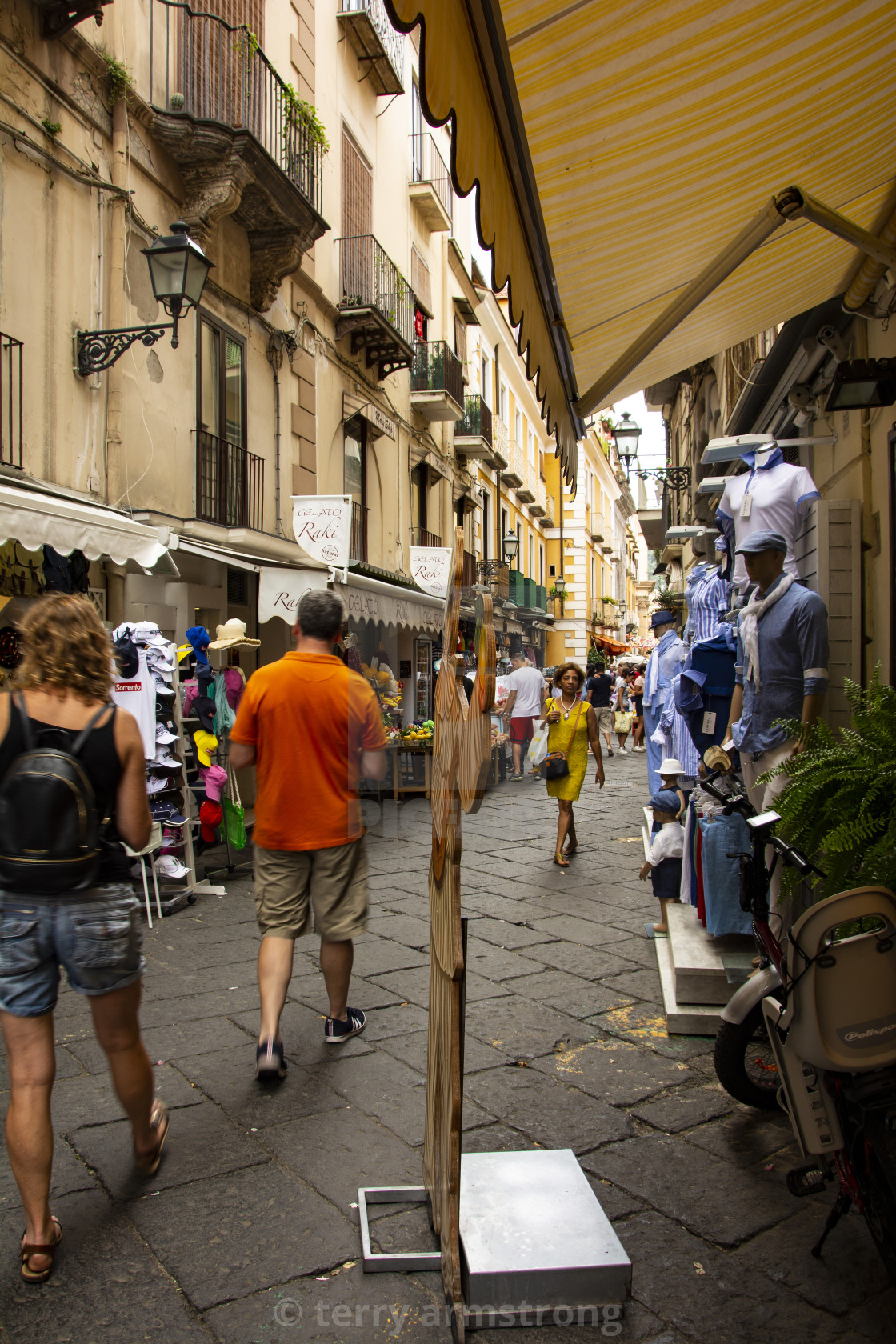 "Sorrento sidestreet" stock image