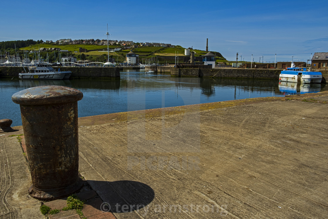 "whitehaven harbour" stock image