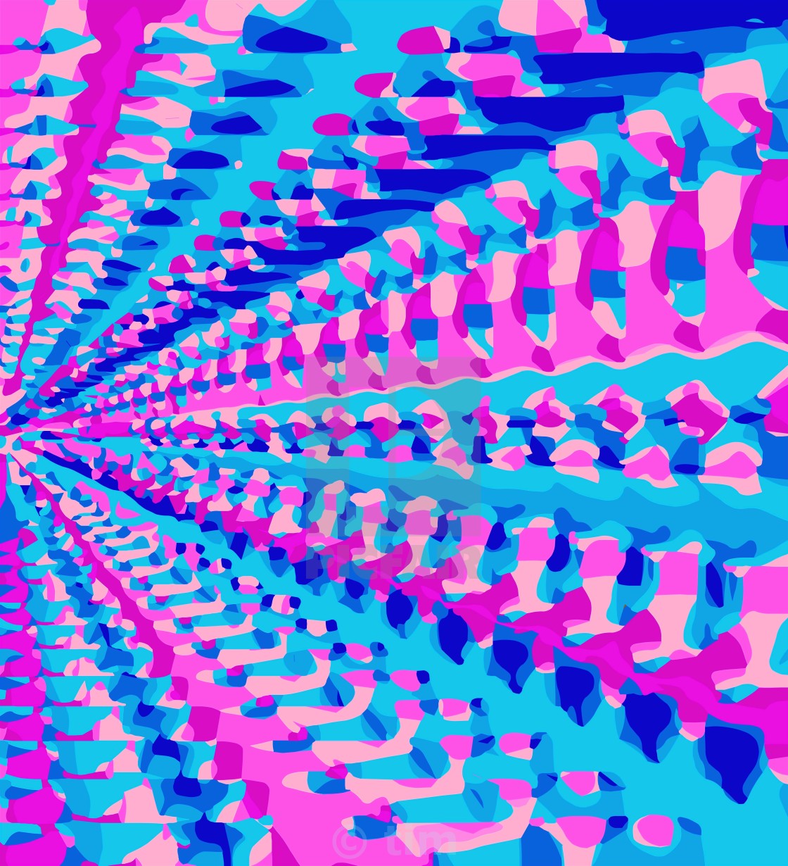 Blue And Pink Painting Abstract Background License Download Or