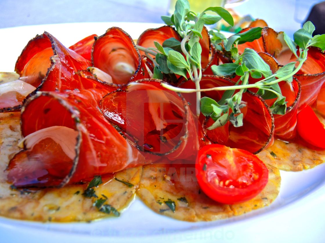 "Fette di canederlo e speck" by turzo almerindo - $3.06 "Fette di canederlo e speck" stock image