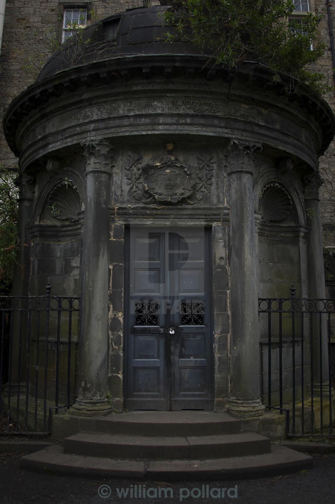 "The Black Mausoleum" stock image