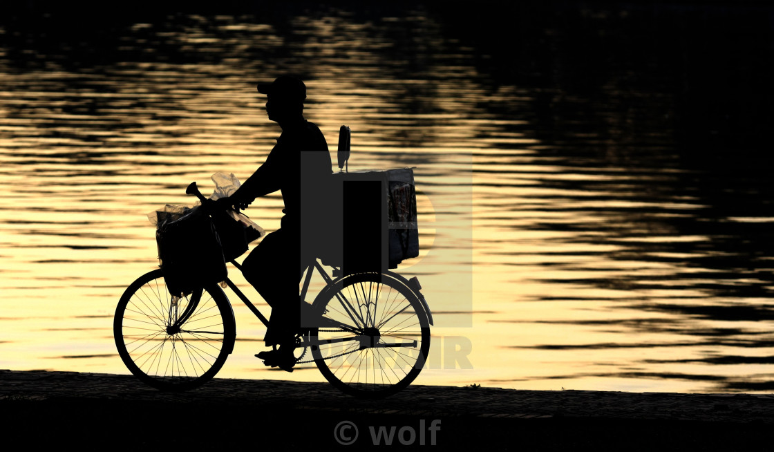 "Ice-cream man" stock image