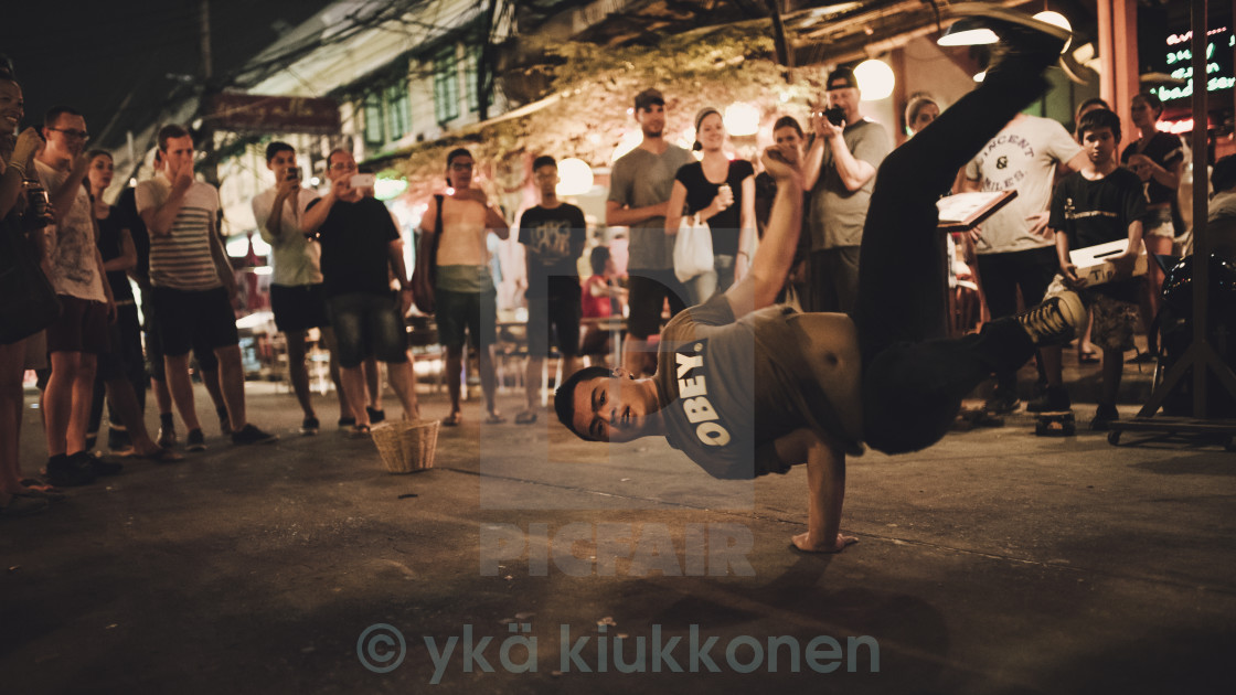 "Streetdancer" stock image