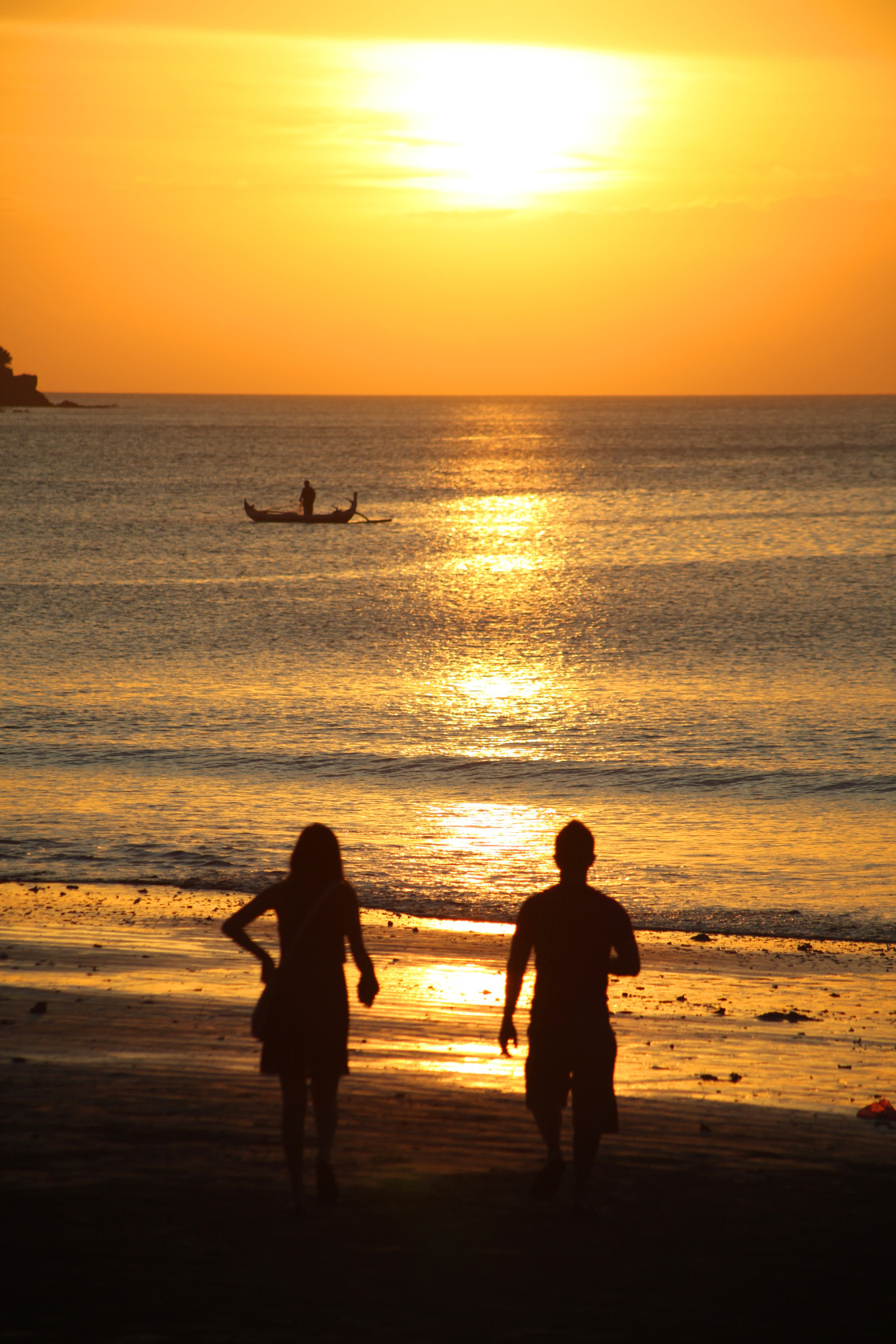 "Evening Stroll" stock image