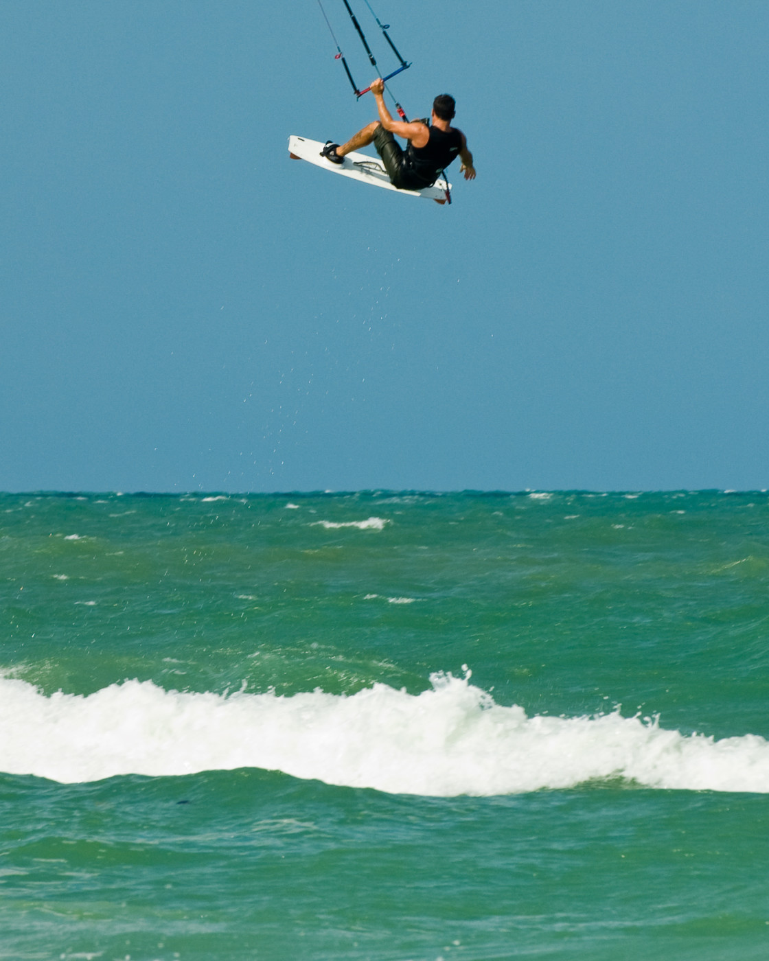 "Getting some Air" stock image