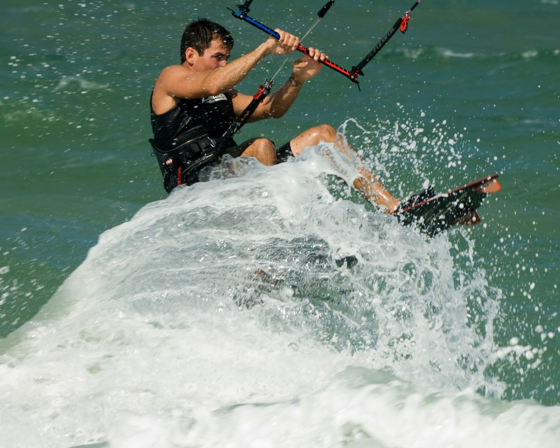 "Having a Splash" stock image