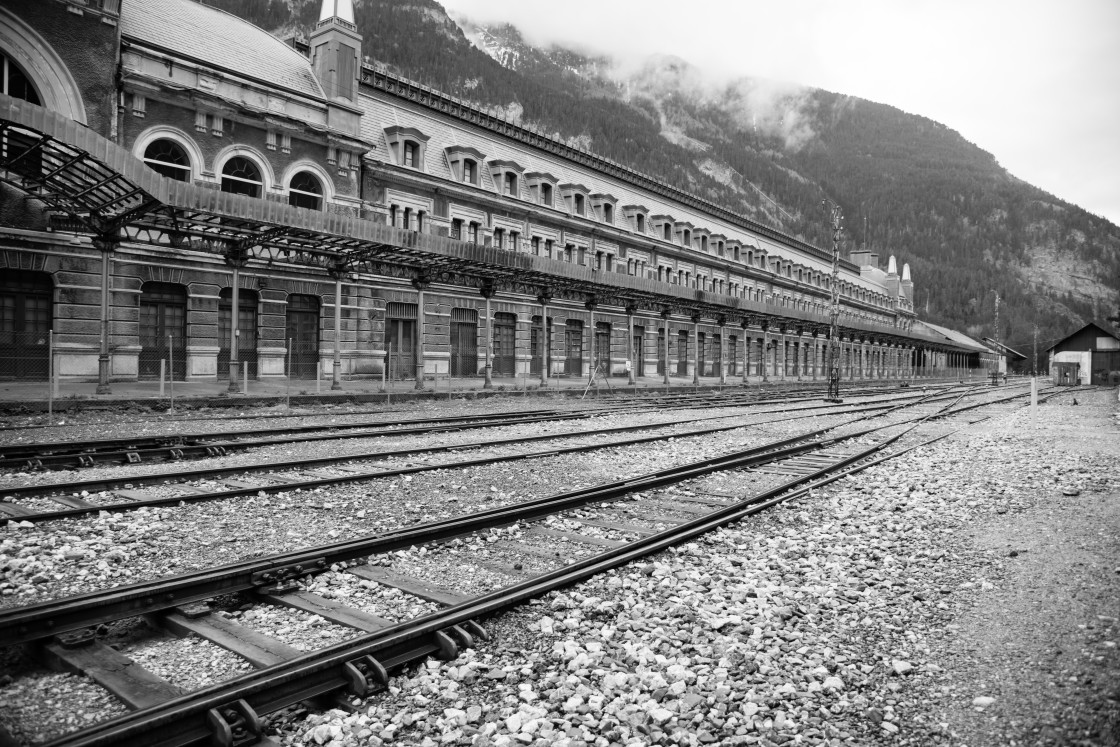 "Canfranc Estacion" stock image