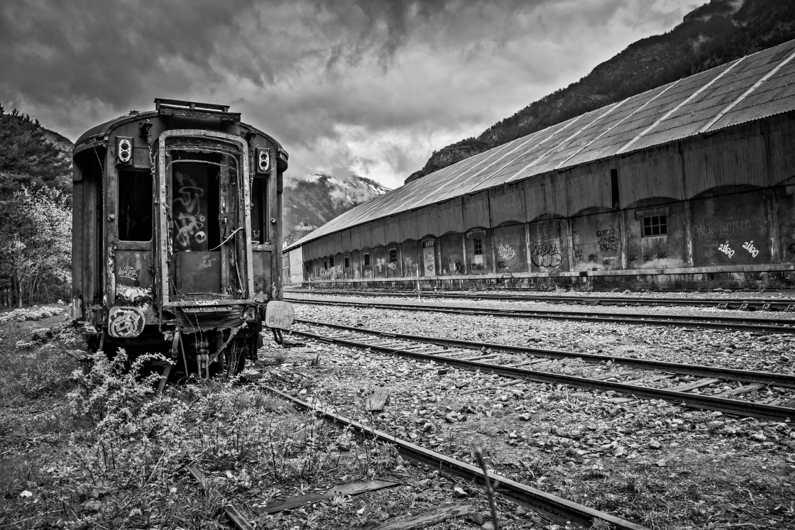 "Canfranc Estacion" stock image