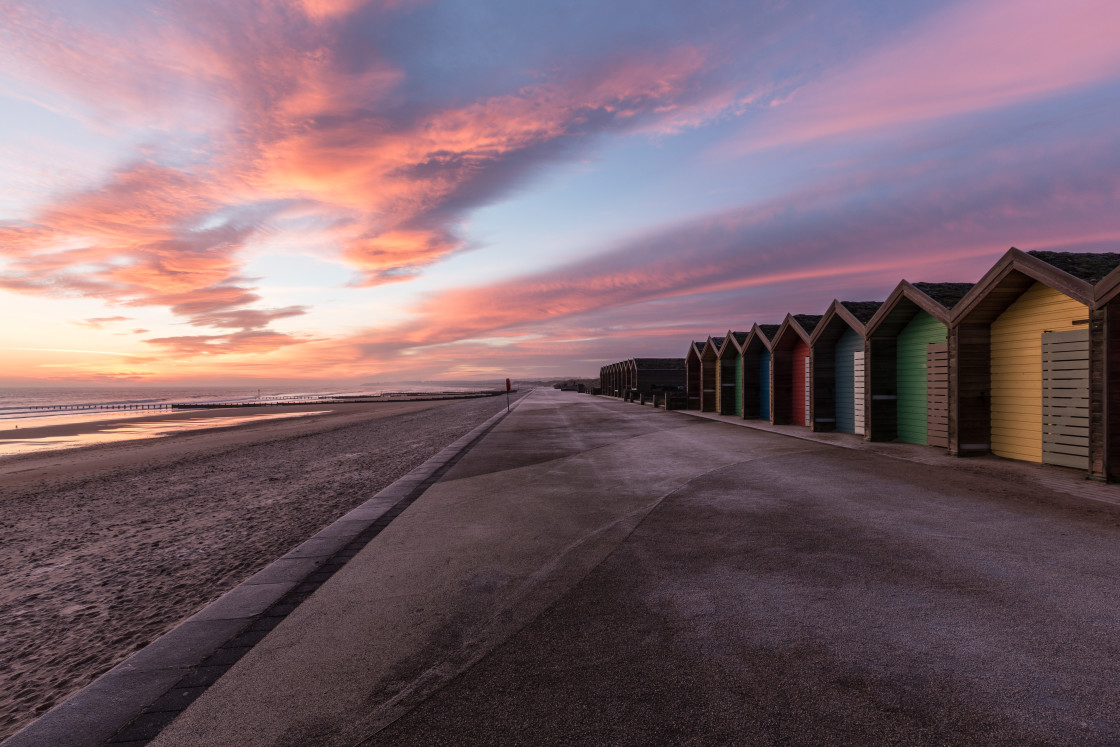 "Beach Huts" stock image