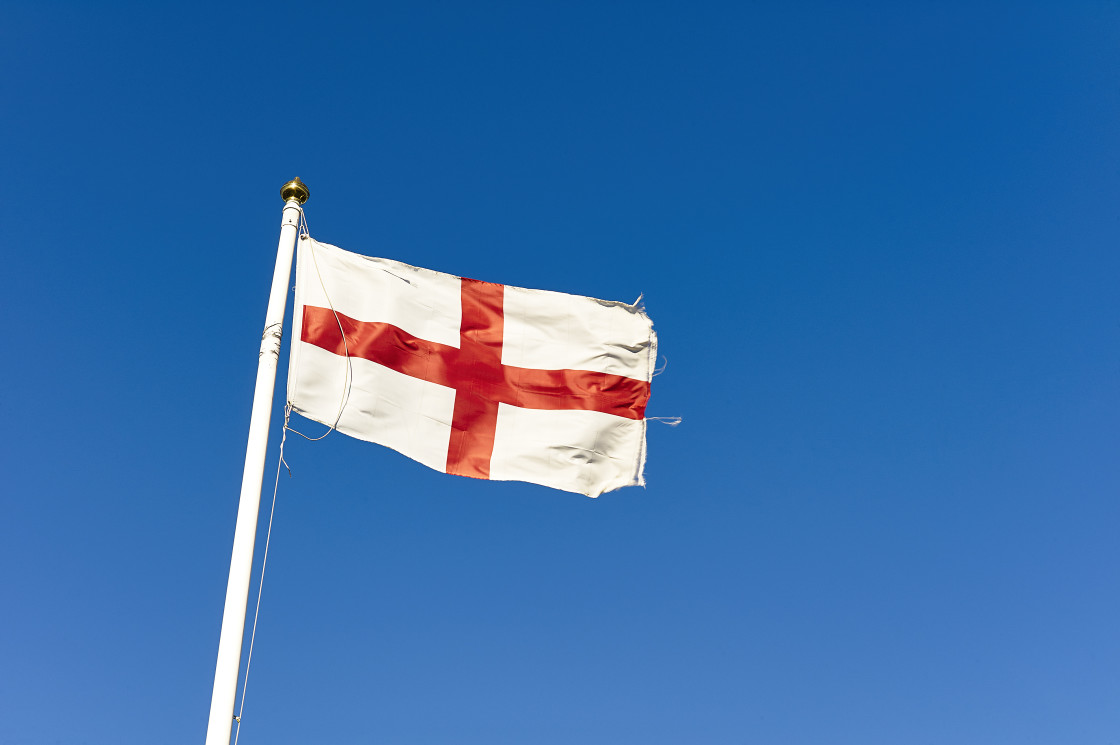 "St George’s flag" stock image