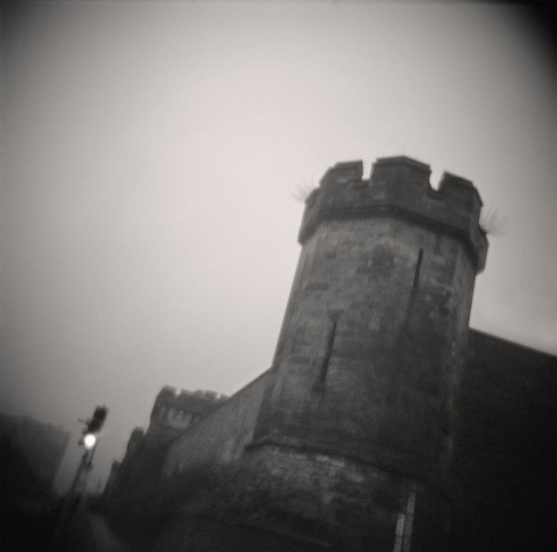 "Old prison, downtown, Philadelphia" stock image